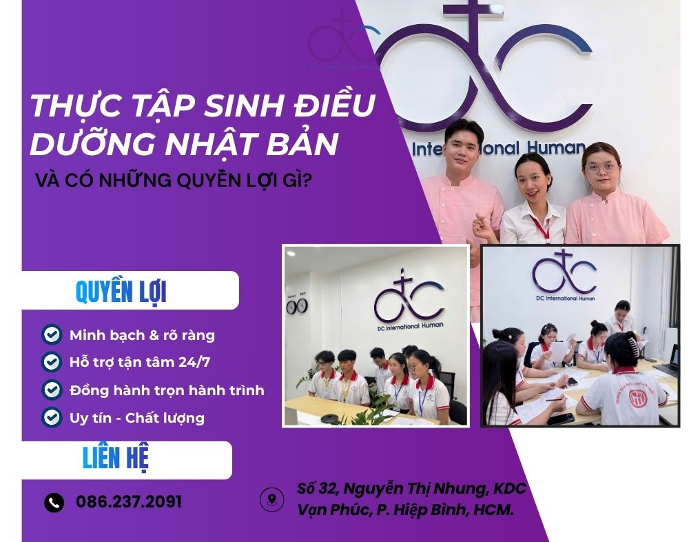 THỰC TẬP SINH ĐIỀU DƯỠNG NHẬT BẢN ĐƯỢC ĐÀO TẠO NHƯ THẾ NÀO?