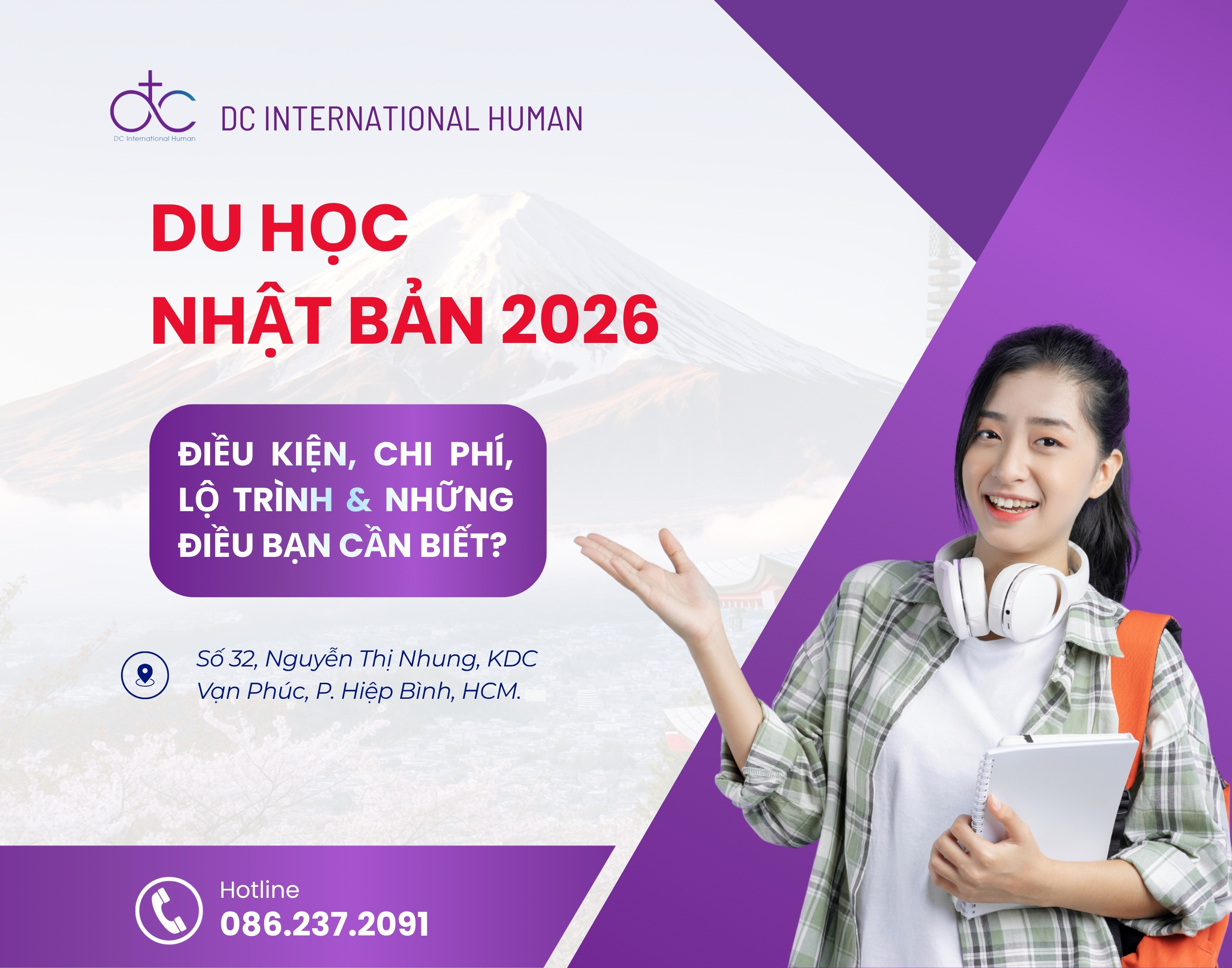 Du học Nhật Bản 2026: Điều kiện, chi phí, lộ trình & những điều bạn cần biết
