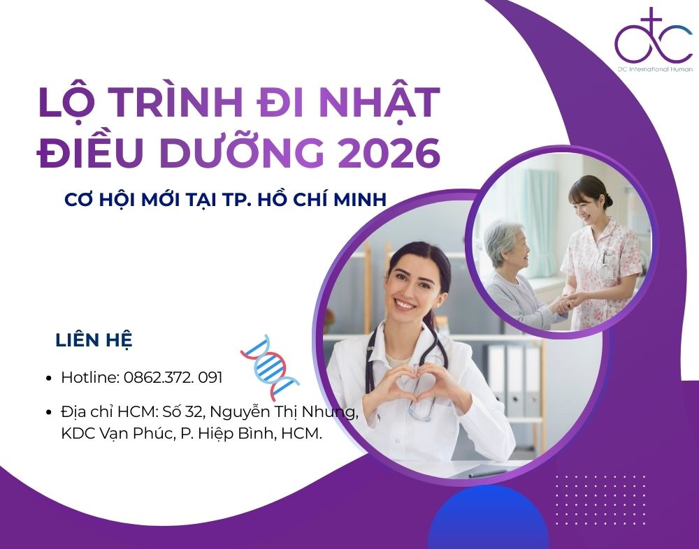 Lộ trình đi Nhật điều dưỡng 2026: Cơ hội mới tại TP.HCM.