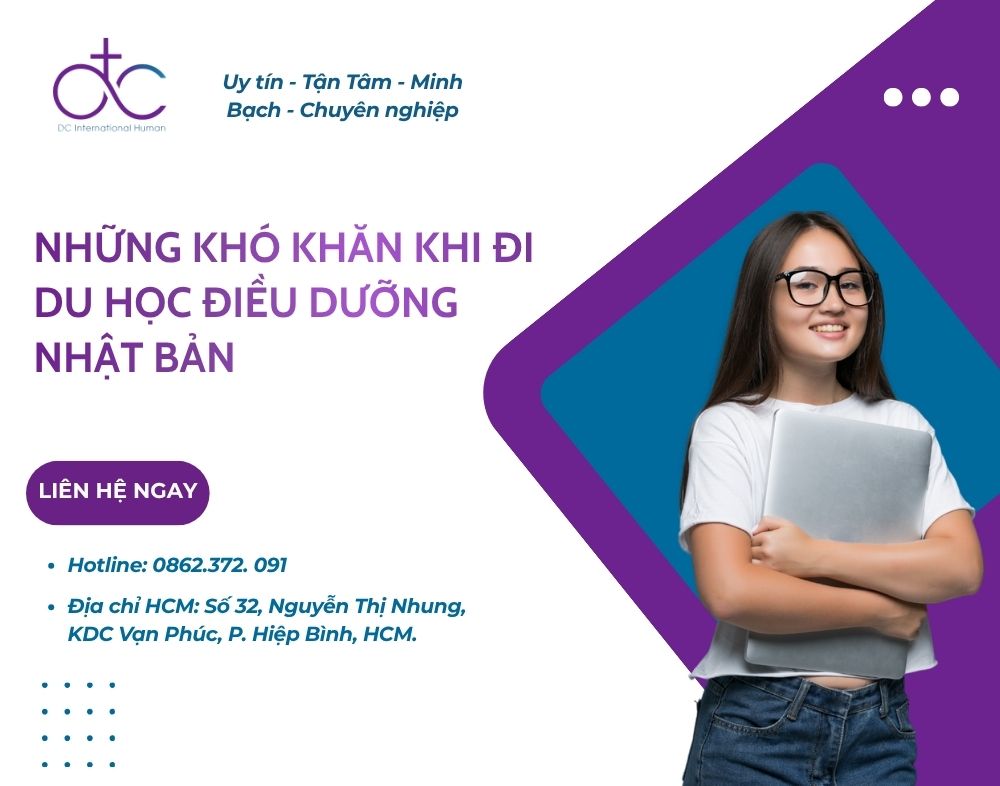 Những khó khăn khi đi du học điều dưỡng Nhật Bản