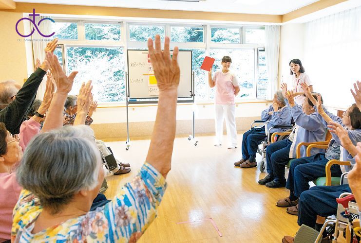 Công việc thực tế trong lộ trình đi Nhật điều dưỡng