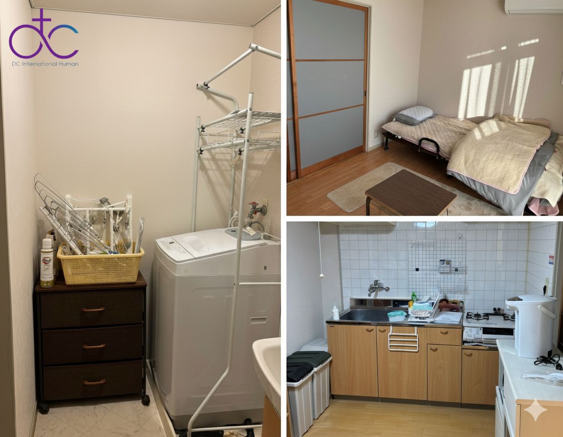 Môi trường sống và điều kiện sinh hoạt của điều dưỡng Việt tại nhật