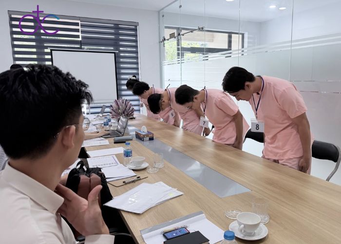 Sau khi lựa chọn đơn hàng các bạn học viên tiến hàng phỏng vấn đơn hàng