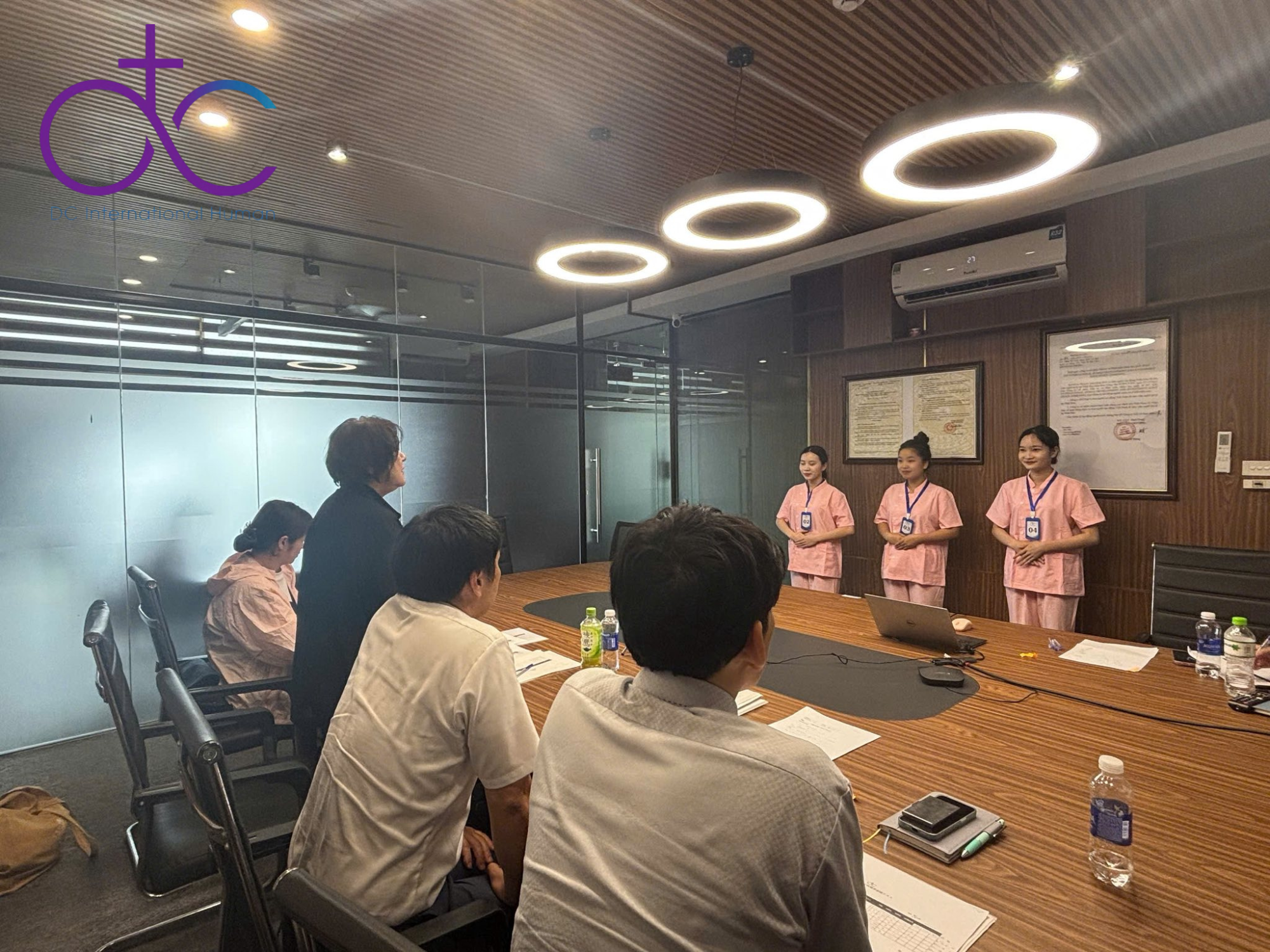 Học viên DC Human tham gia phỏng vấn và đào tạo kỹ năng điều dưỡng Tokutei chuyên sâu